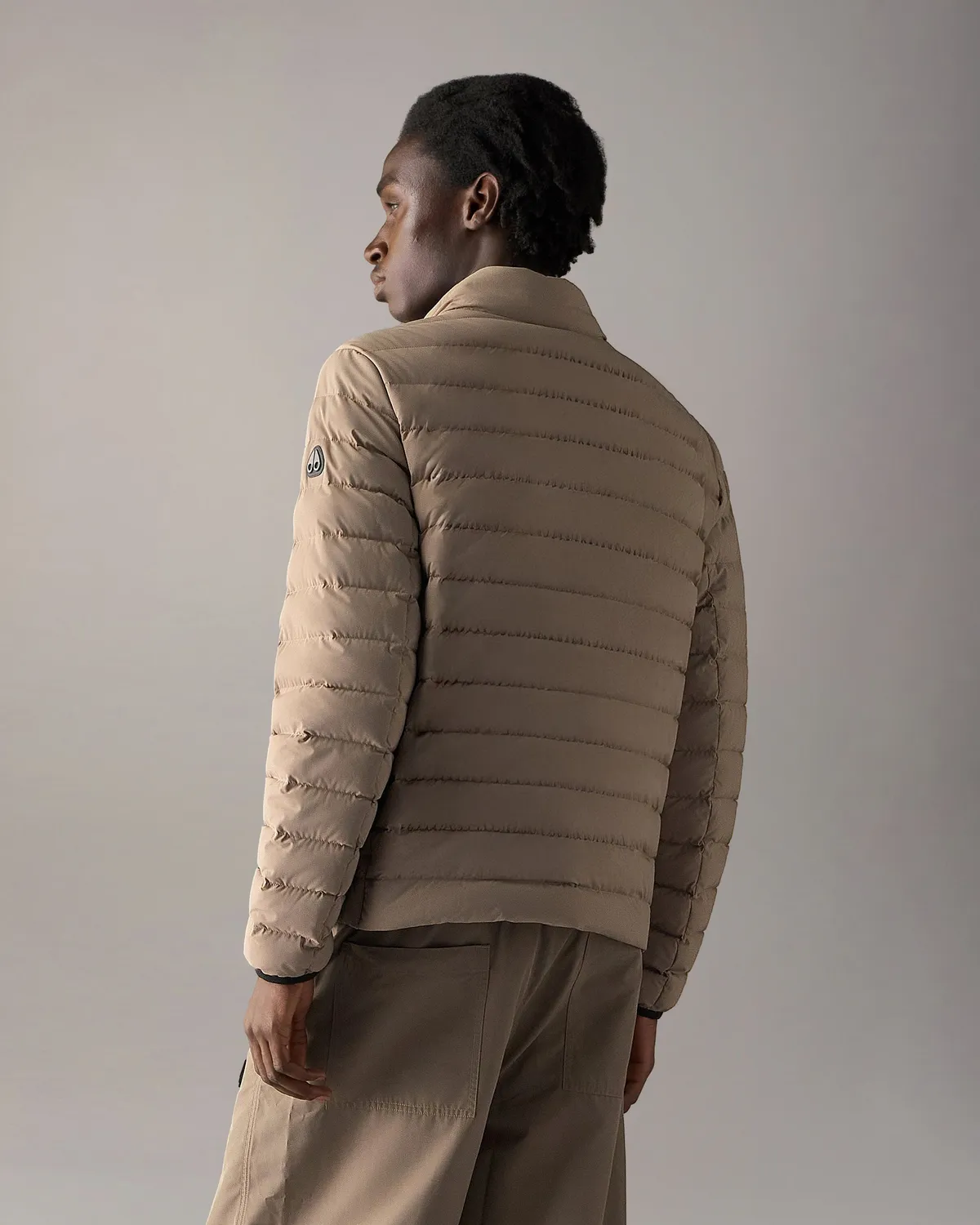 Moose Knuckles Laki veste duvet grise légère