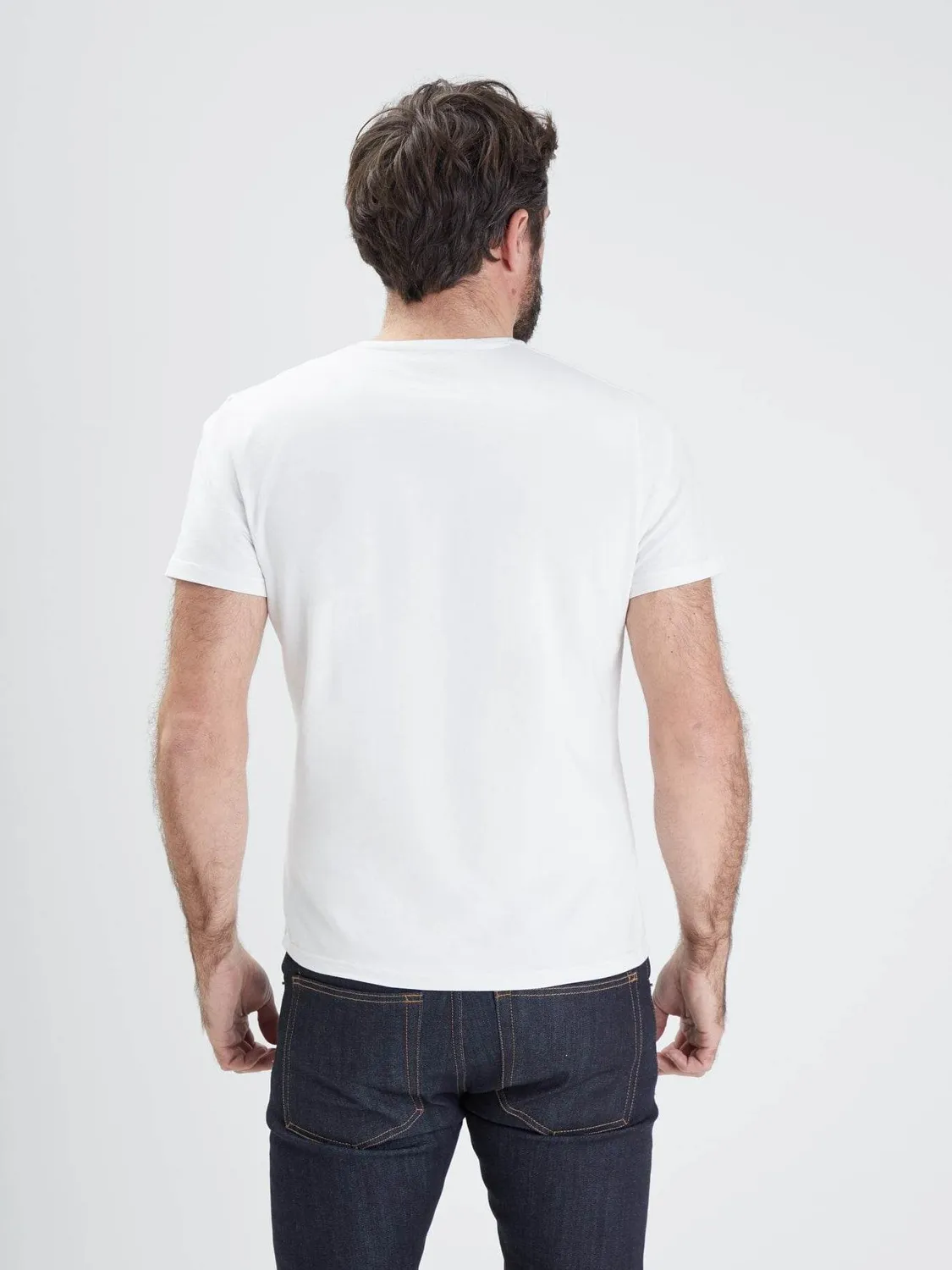 Daytona Venon t-shirt col rond black coton essentiel