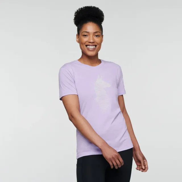 Cotopaxi Topo Llama t-shirt femme coton bio