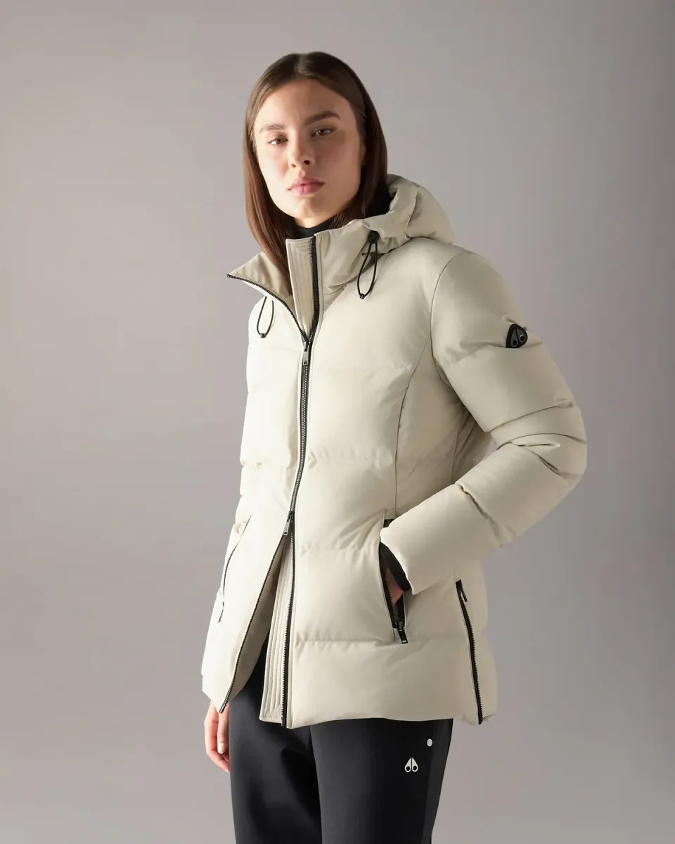 Moose Knuckles Soho 3Q doudoune mi-longue Alabaster