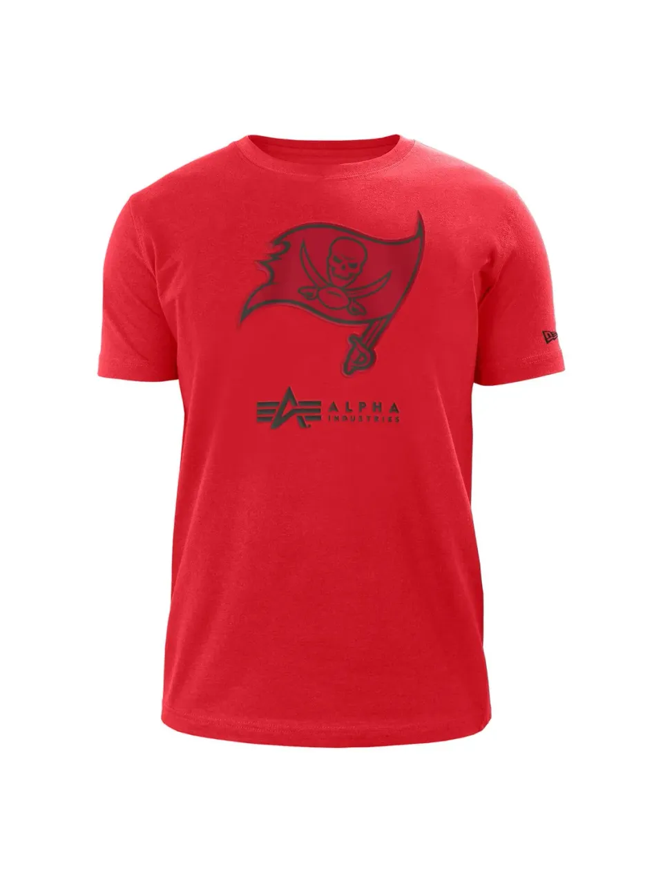 Alpha Industries Tampa Bay Buccaneers t-shirt rouge coton