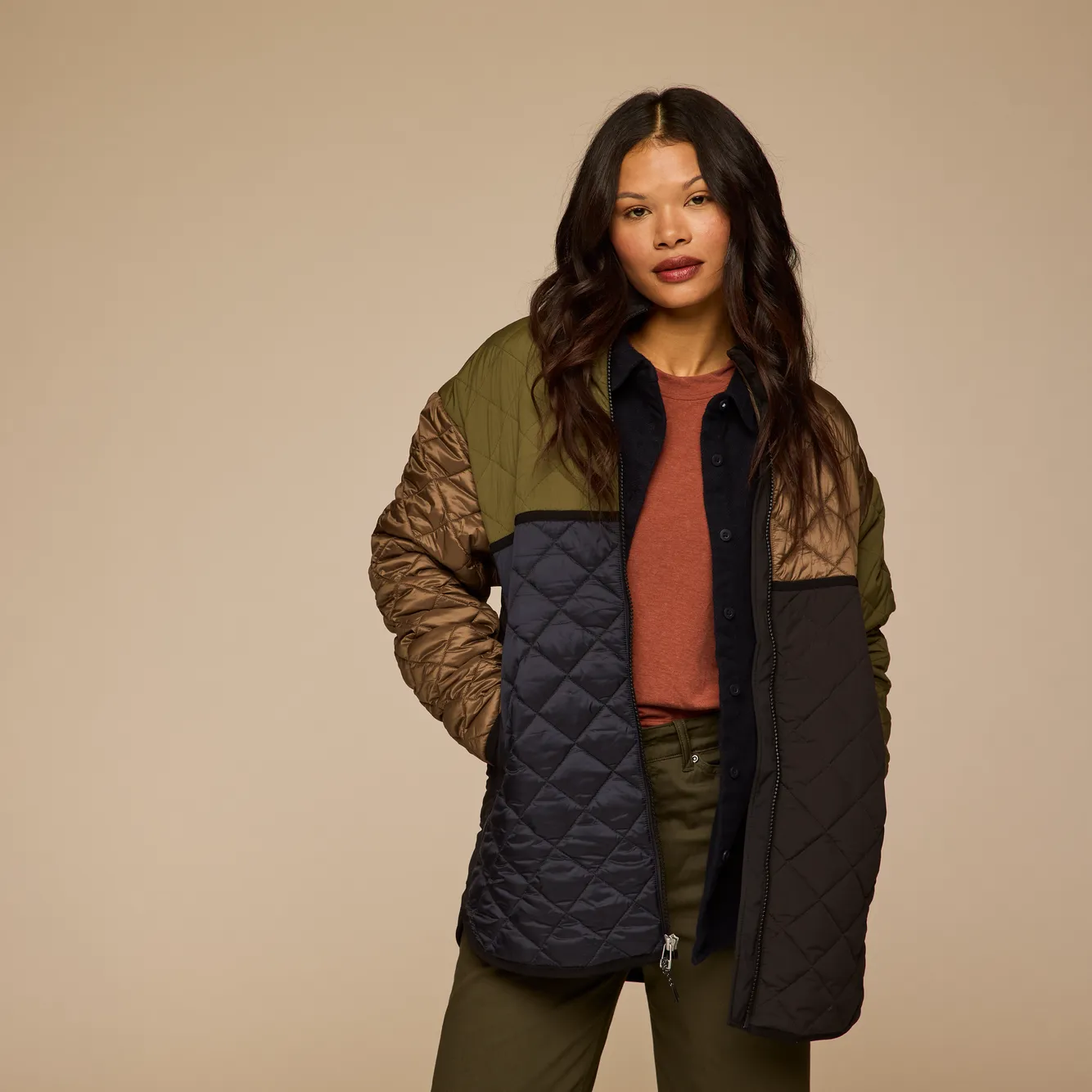 Cotopaxi Contiguo City veste femme Earth matelassée