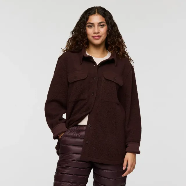 Cotopaxi Cameta surchemise femme Coffee polaire chaude