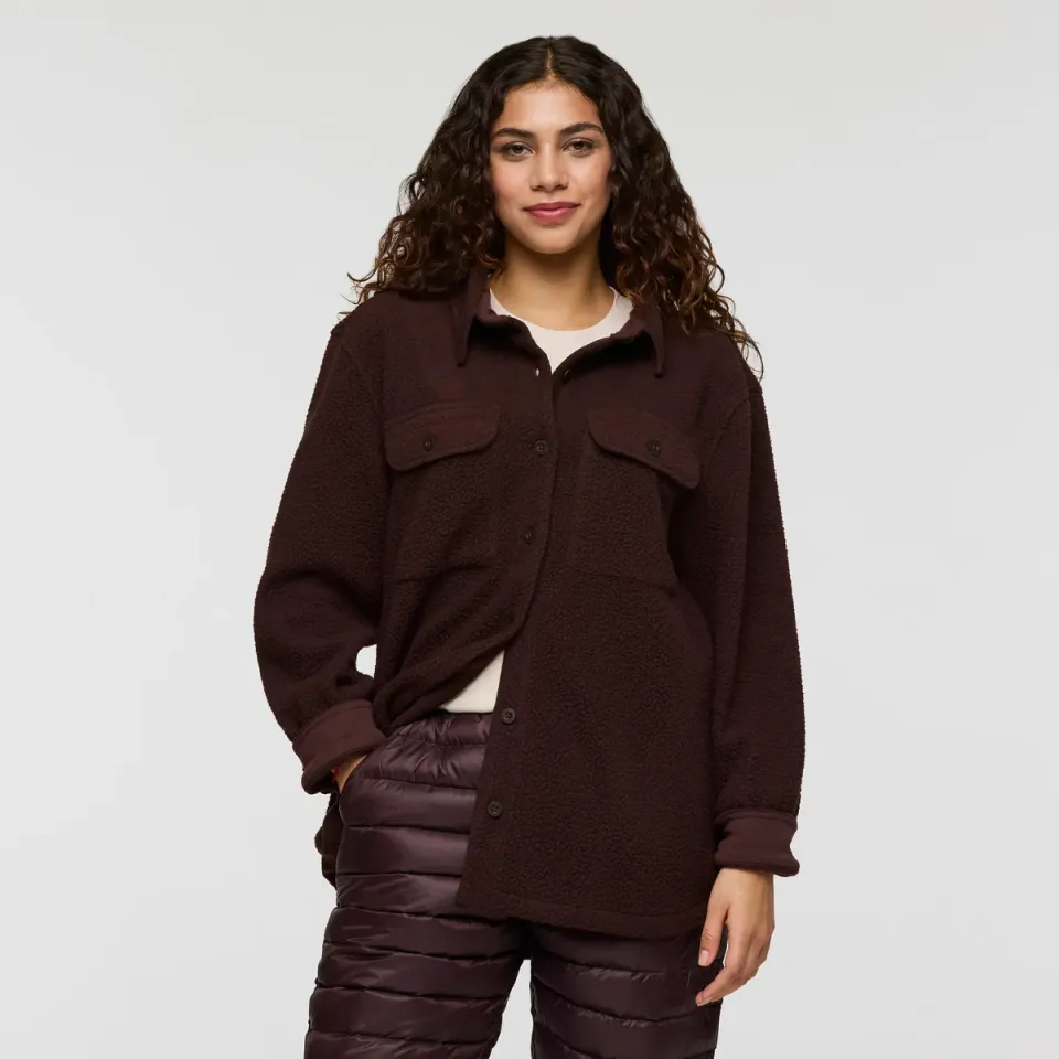 Cotopaxi Cameta surchemise femme Coffee polaire chaude