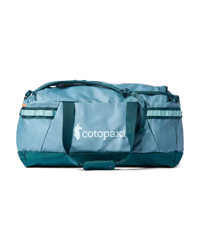 Cotopaxi Allpa Getaway 100L duffel Blue Spruce robuste