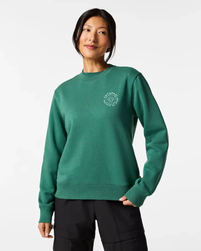 Cotopaxi Built to Explore sweat femme col rond graphique
