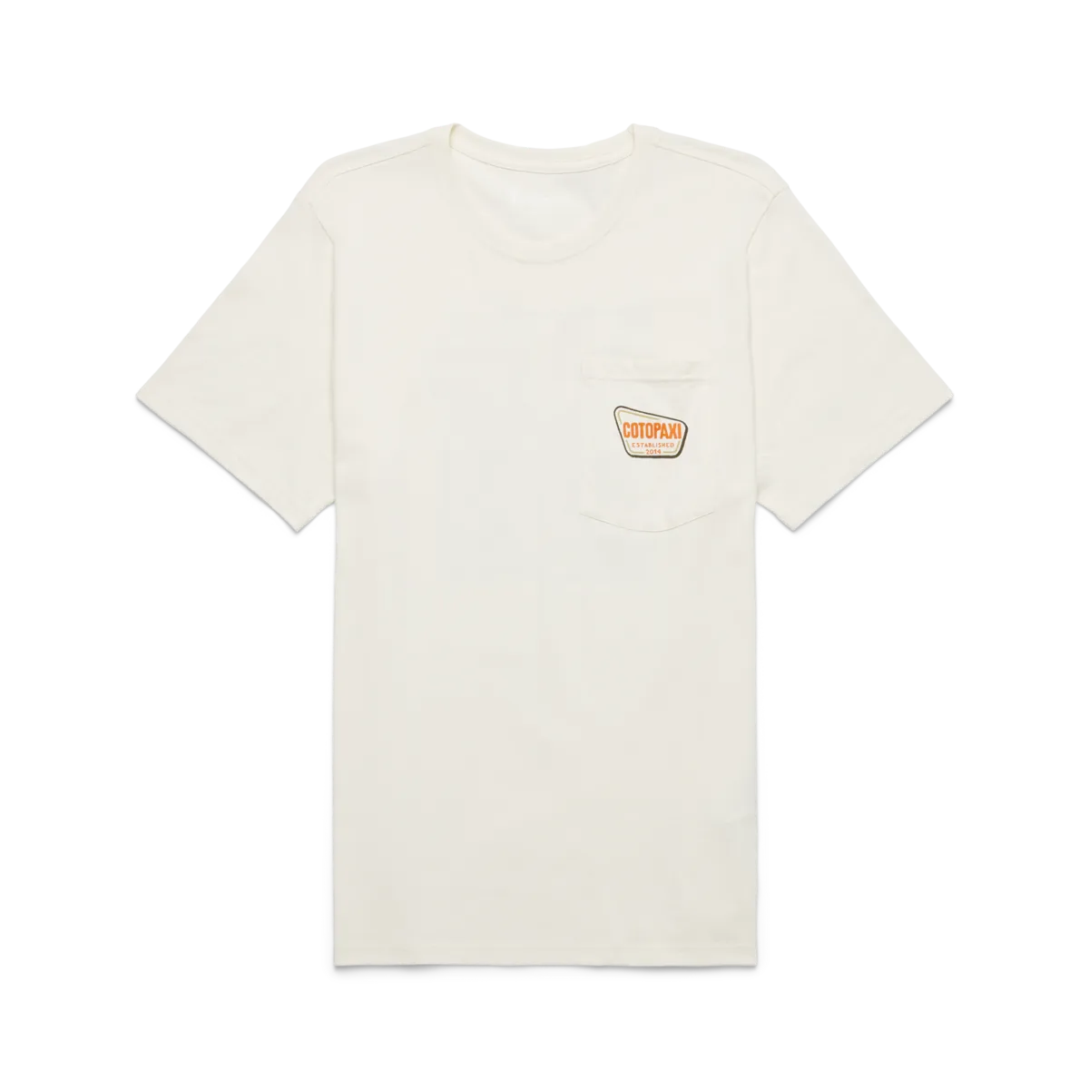 Cotopaxi Camp Life t-shirt homme Lime à poche coton