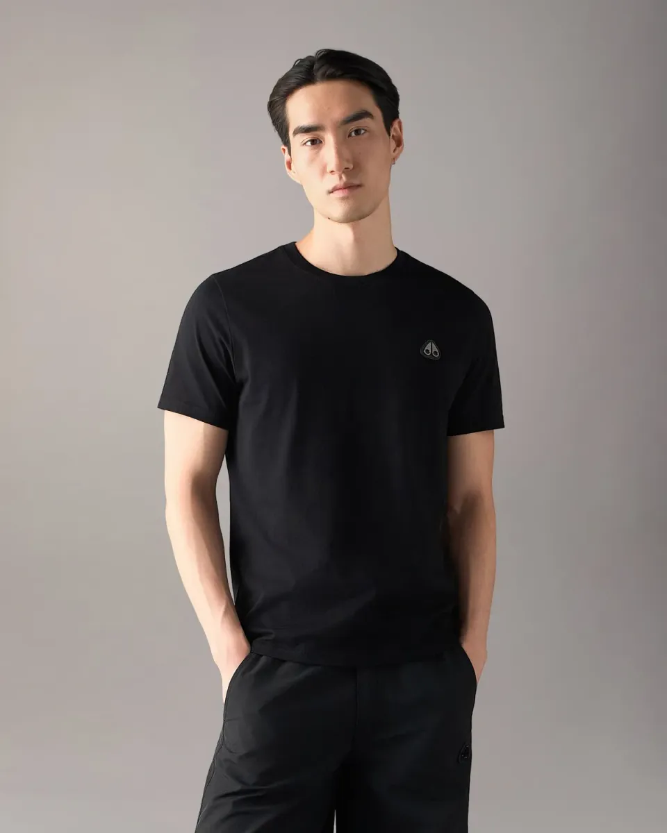 Moose Knuckles Crescent t-shirt coton noir