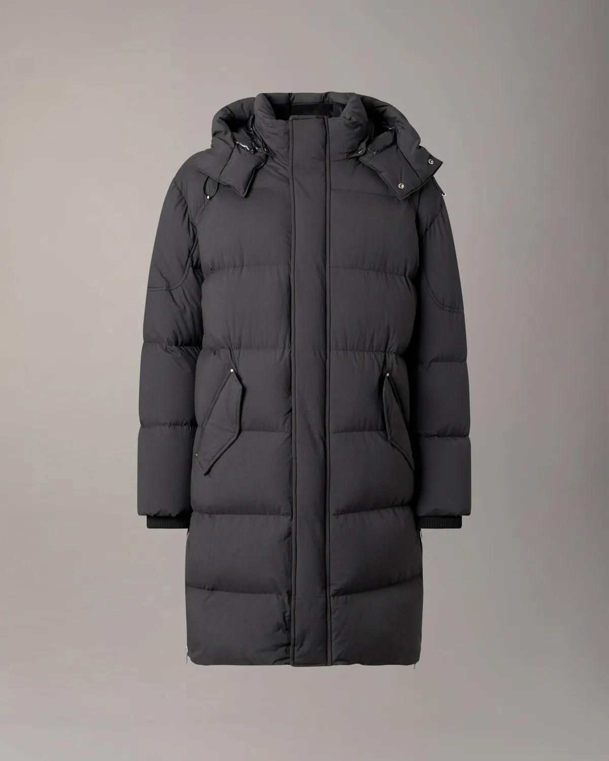 Moose Knuckles Everest parka duvet noire longue