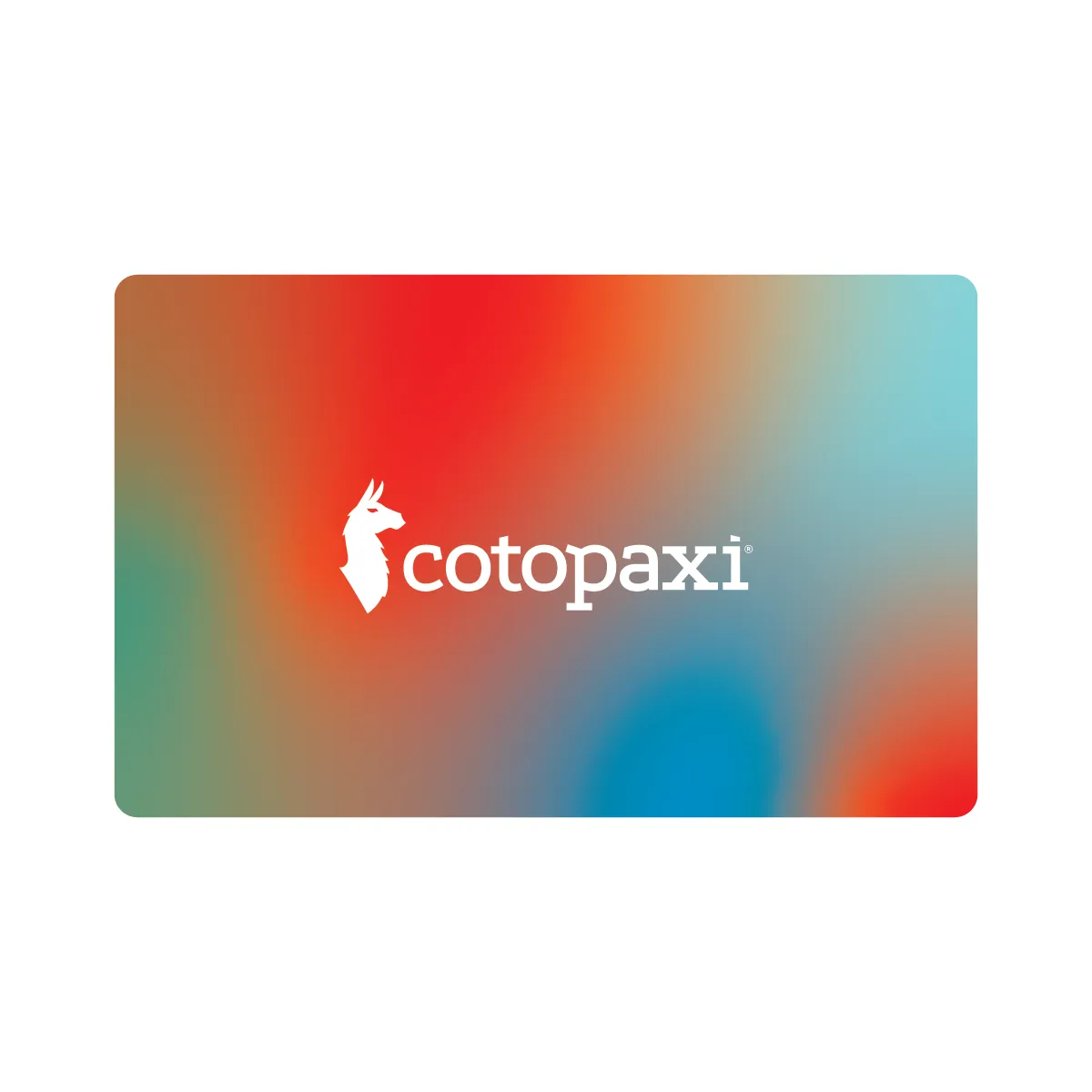 Cotopaxi Digital Gift Card carte cadeau digitale à offrir