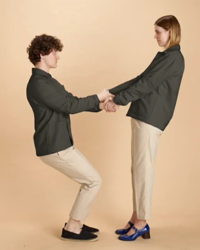 Soubacq Le Bleu Alnwick veste de travail laine froide