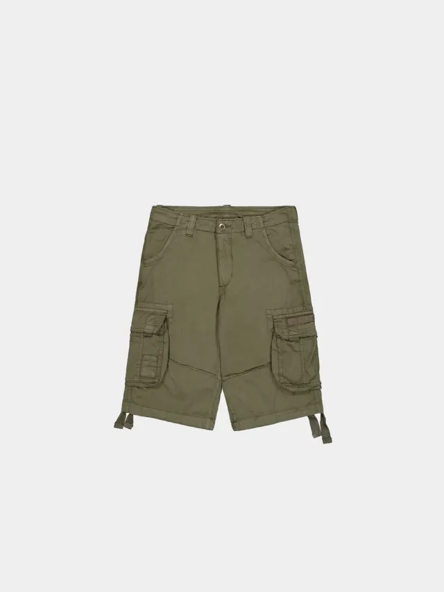 Alpha Industries Jet short cargo homme olive coton