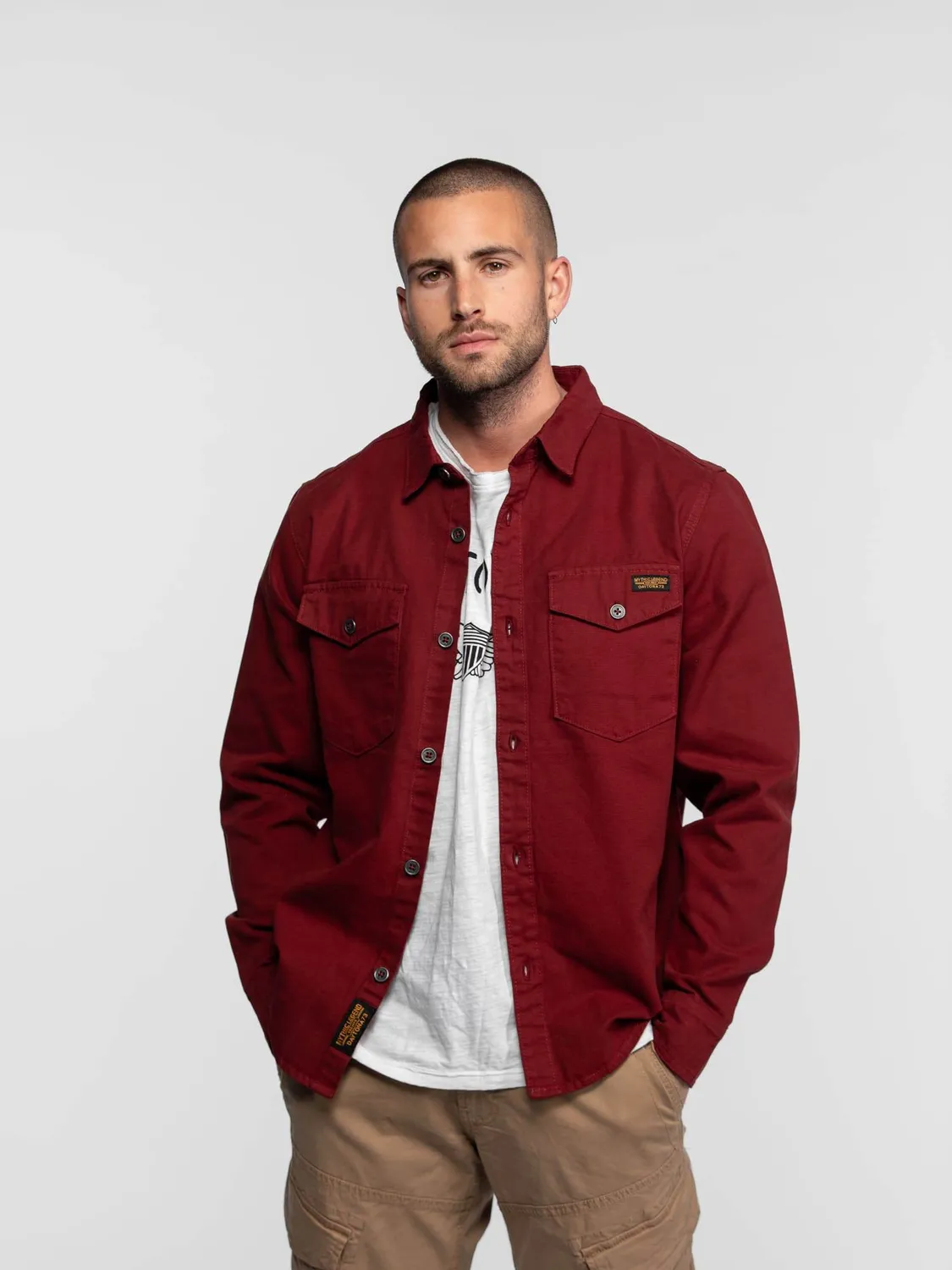 Daytona Firestar chemise worker canvas coton