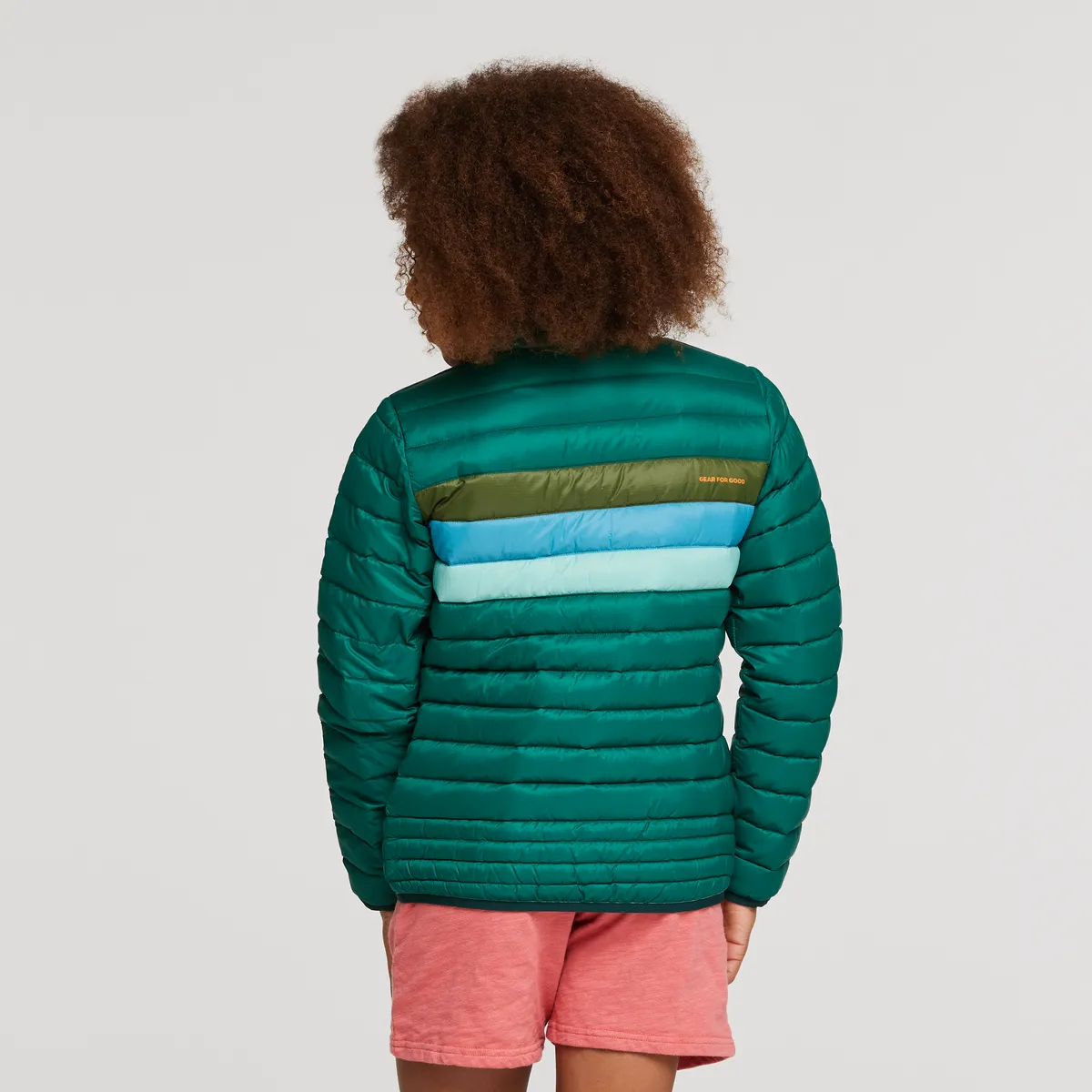 Cotopaxi Fuego doudoune enfant Greenery duvet compressible