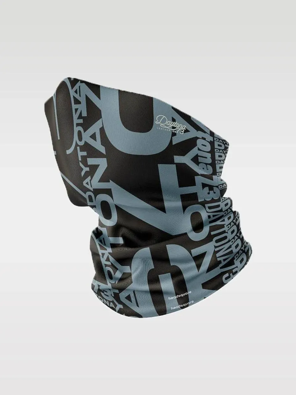 Daytona 73 tour de cou noir lycra moto respirant
