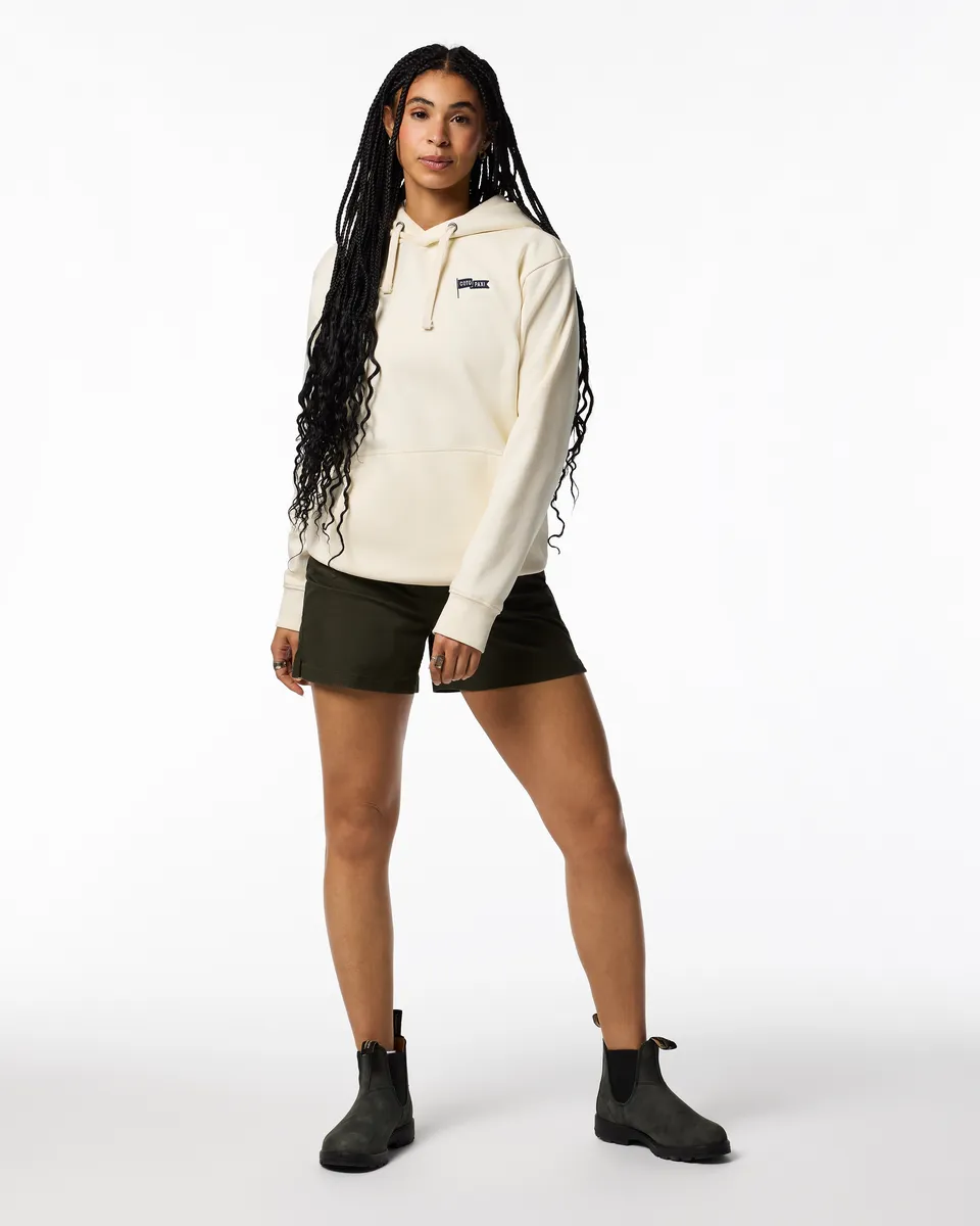 Cotopaxi Flag sweat à capuche femme Bone coton bio