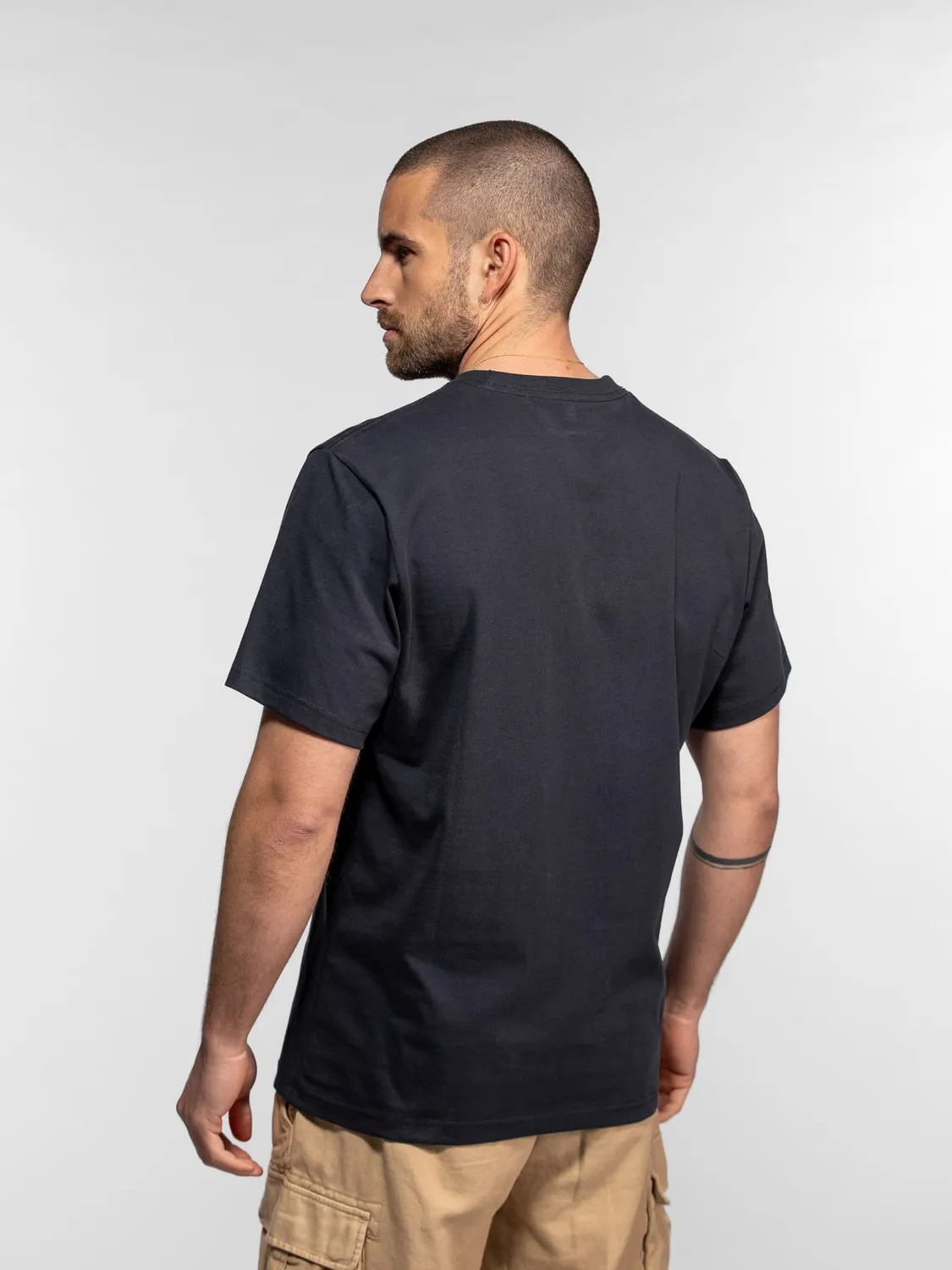 DAYTONA Sauk T-shirt militaire homme kaki coton