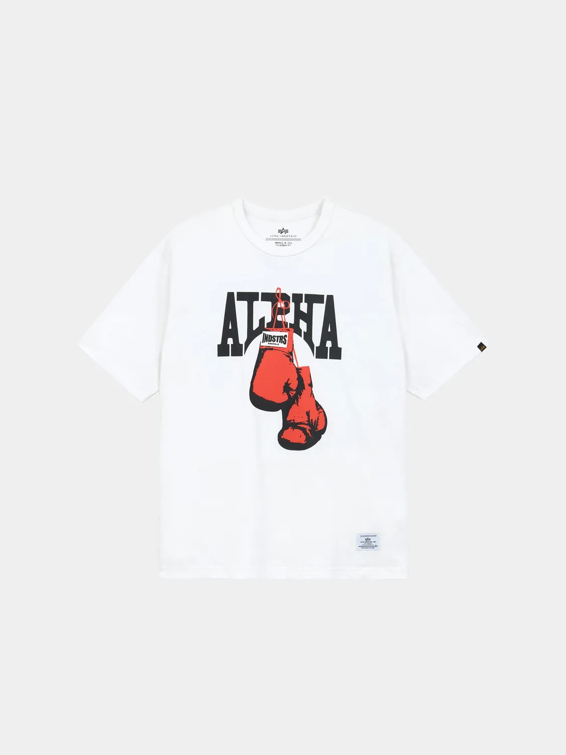 Alpha Industries Boxer t-shirt coton homme noir relaxed
