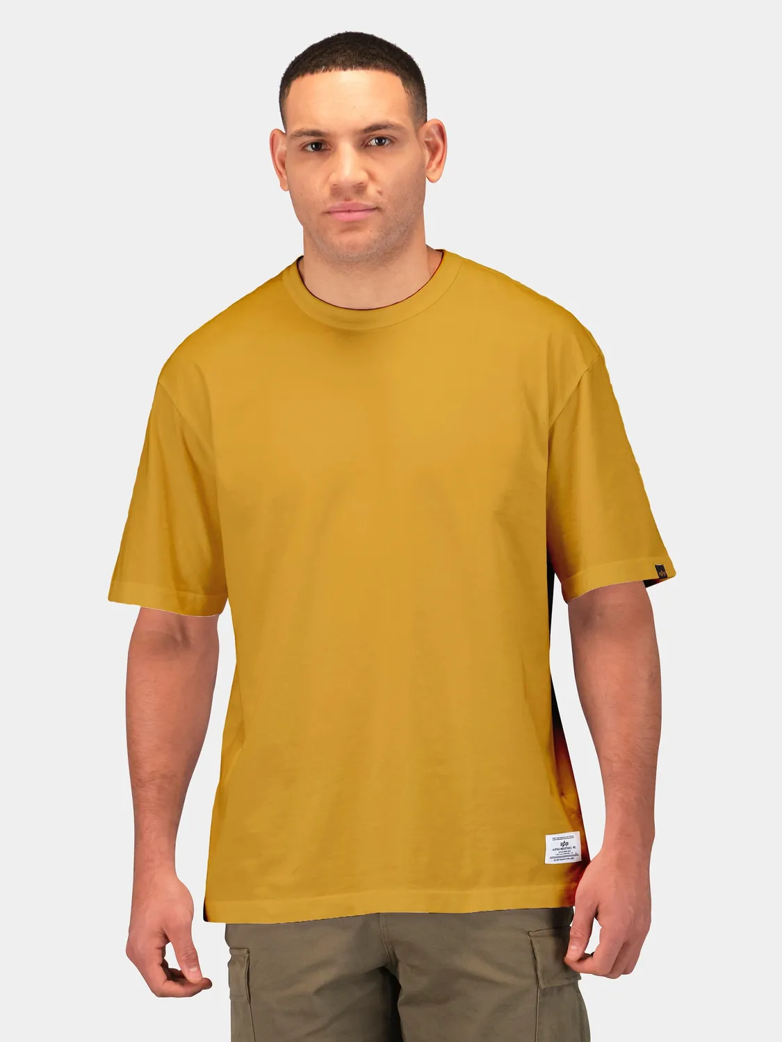 Alpha Industries Relaxed Short Sleeve t-shirt moss coton
