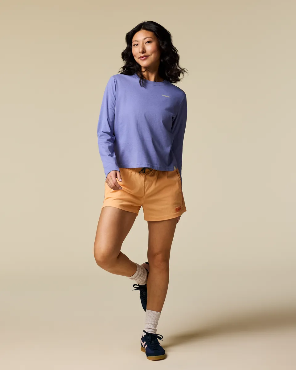 Cotopaxi Flower Patch t-shirt femme Aster manche longue