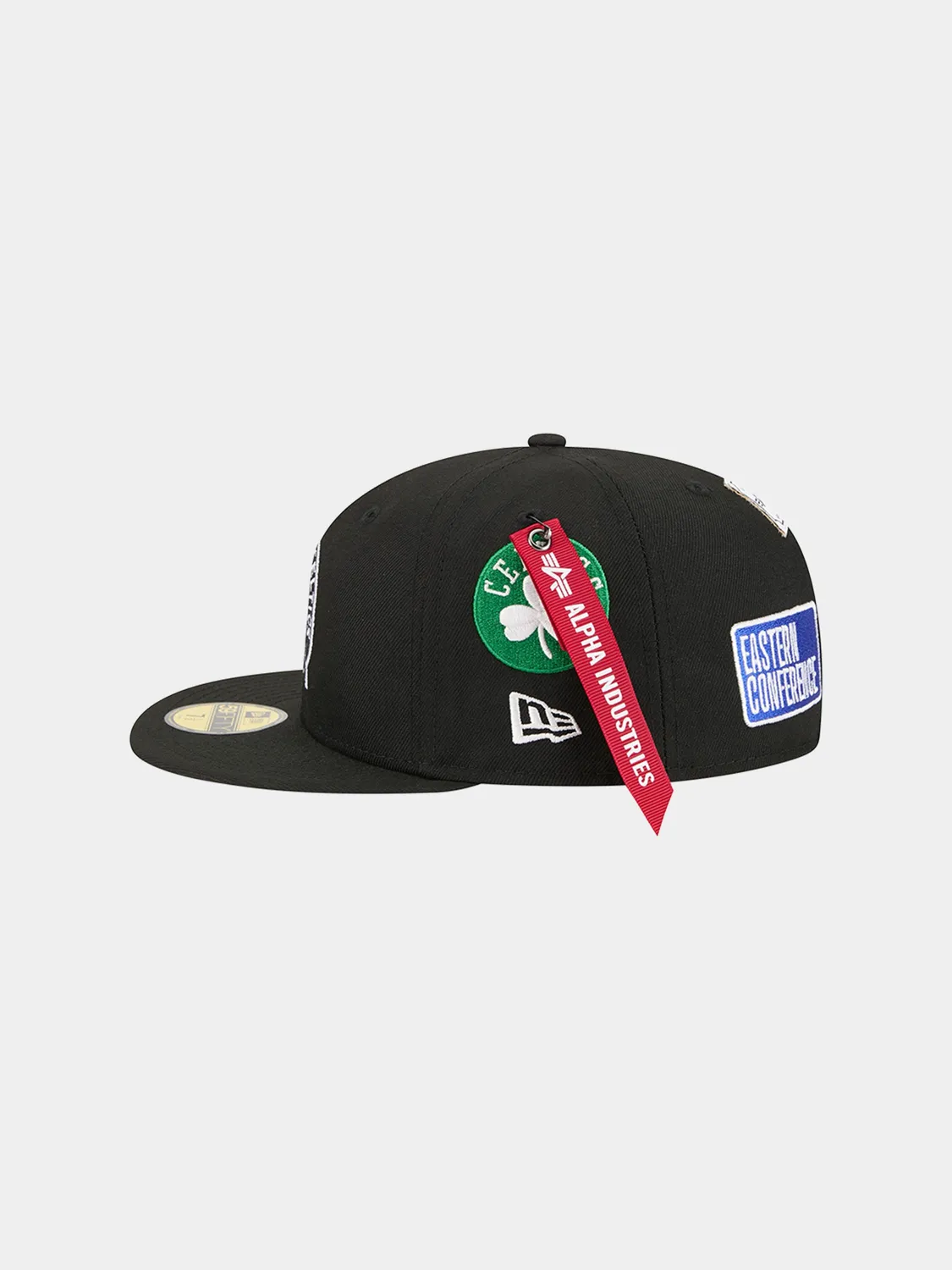 Alpha Industries Boston Celtics 59Fifty casquette fitted noire