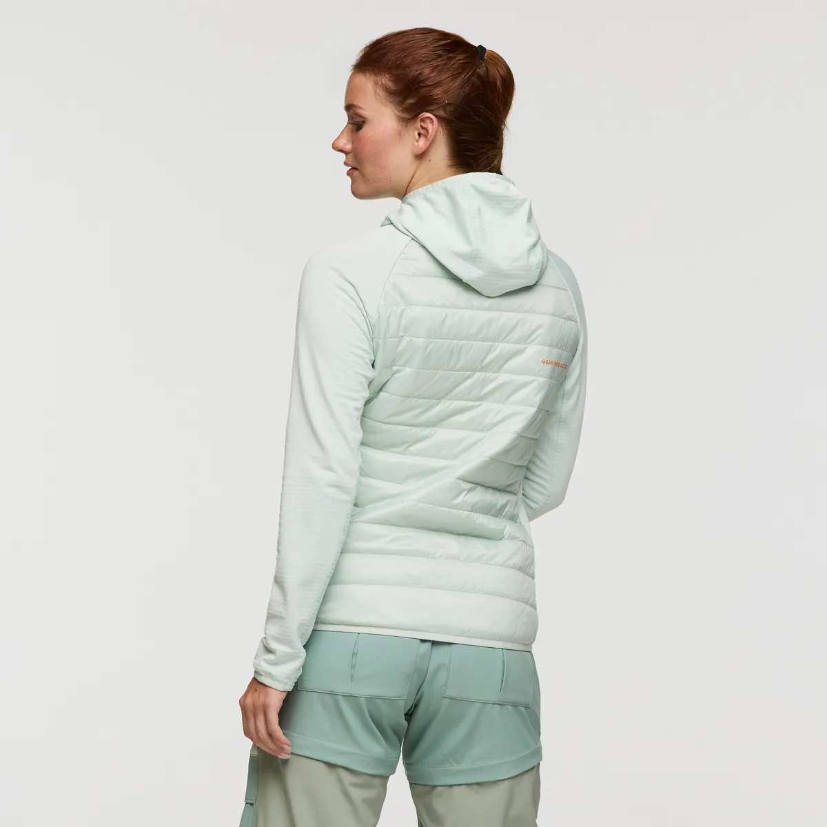 Cotopaxi Capa veste isolante femme Apricot capuche