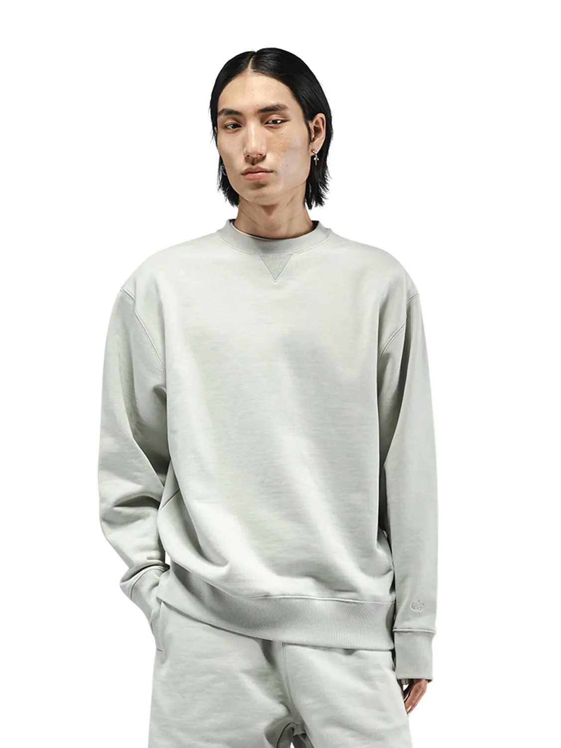 Alpha Industries Essential Gen II sweat Light Gray coton