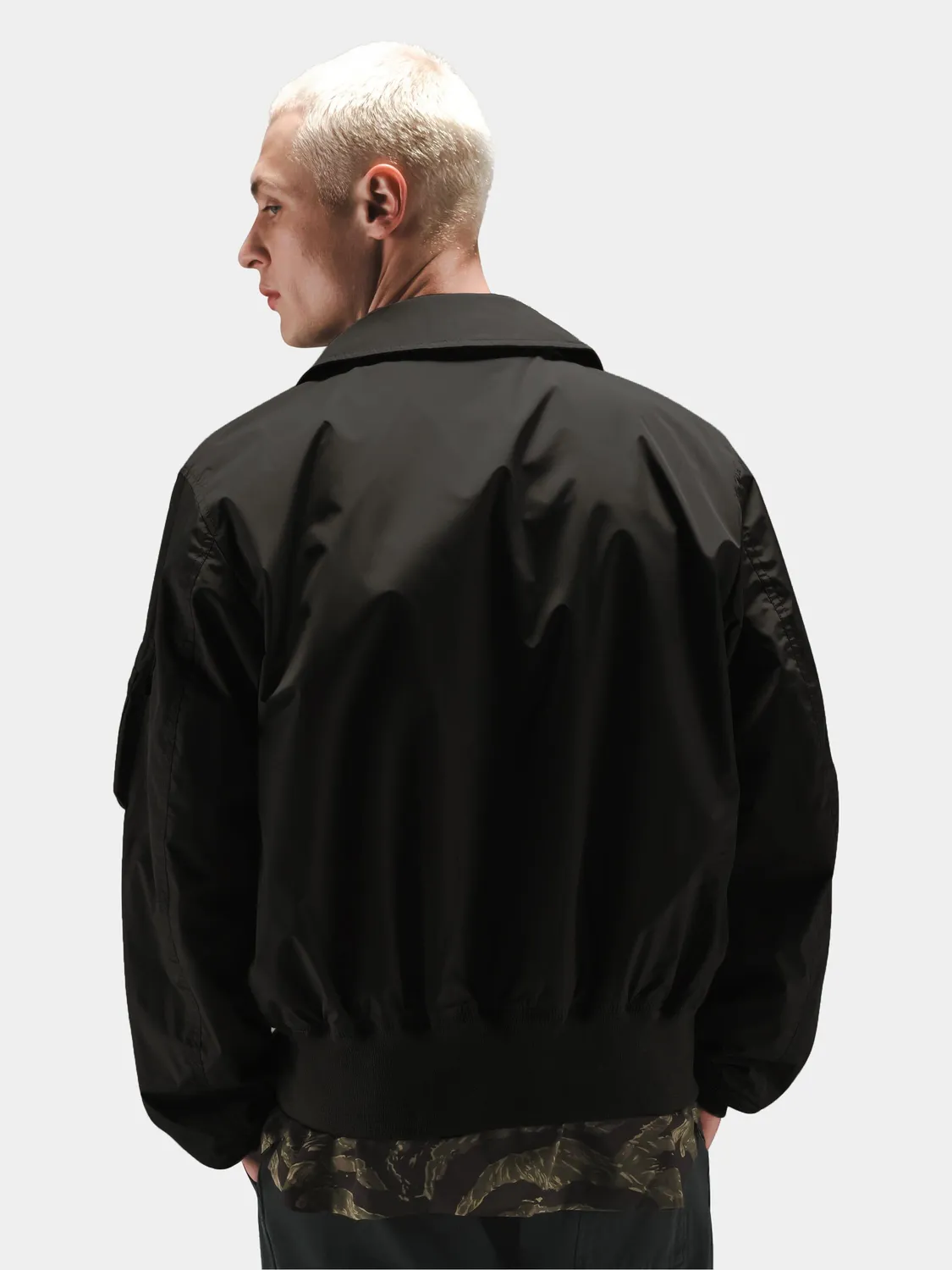Alpha Industries CWU 36/P bomber noir léger déperlant