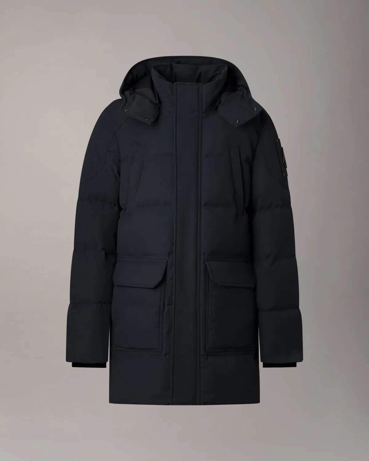 Moose Knuckles Banff Down parka cement