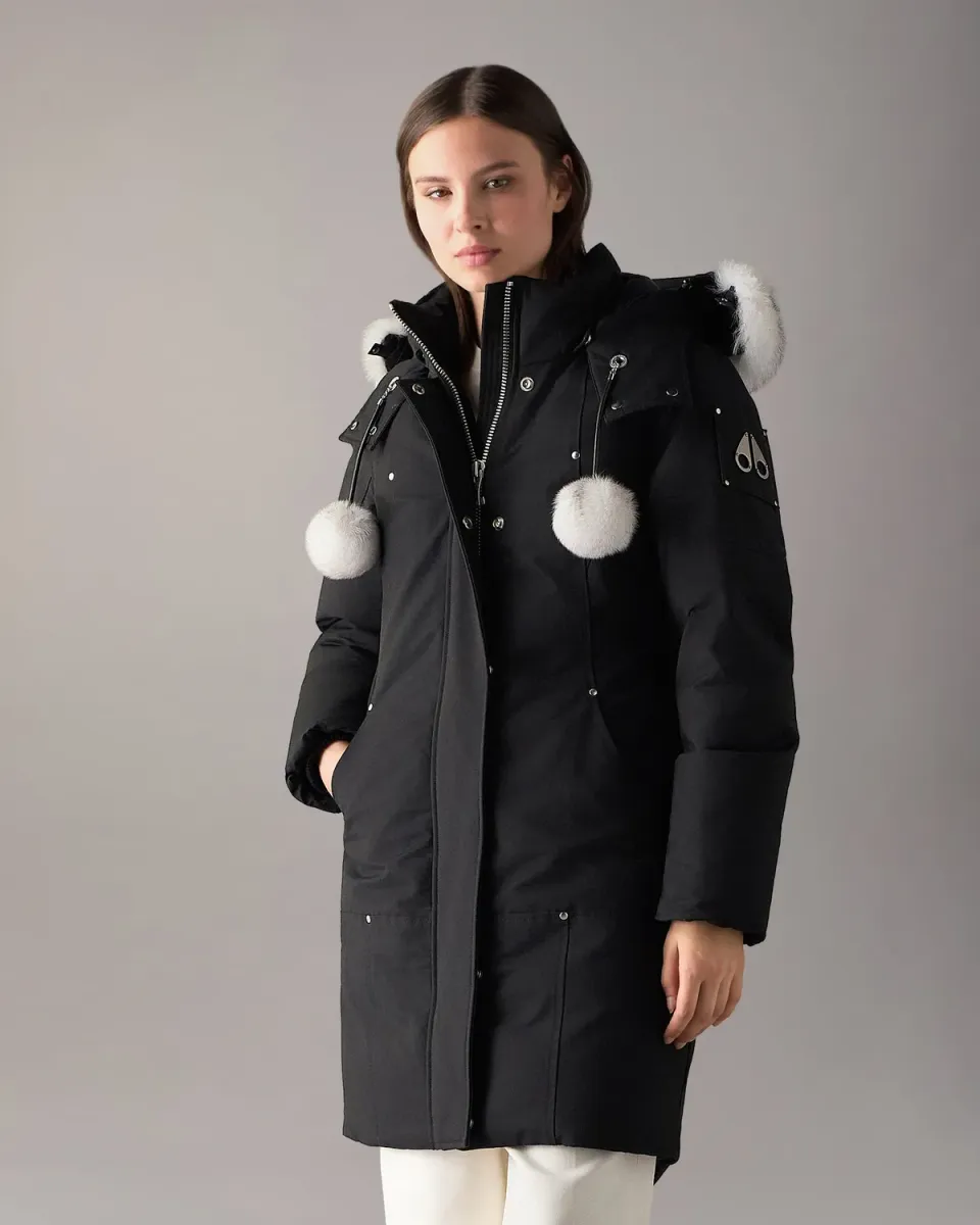 Moose Knuckles Stirling parka noir duvet grand froid