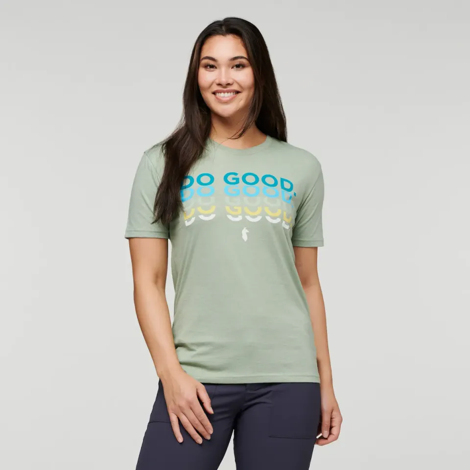 Cotopaxi Do Good Repeat t-shirt femme Lupine coton doux