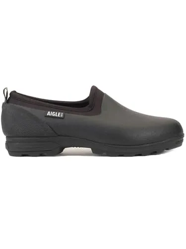 Aigle Lessfor M 2 sabot homme Noir cranté jardin