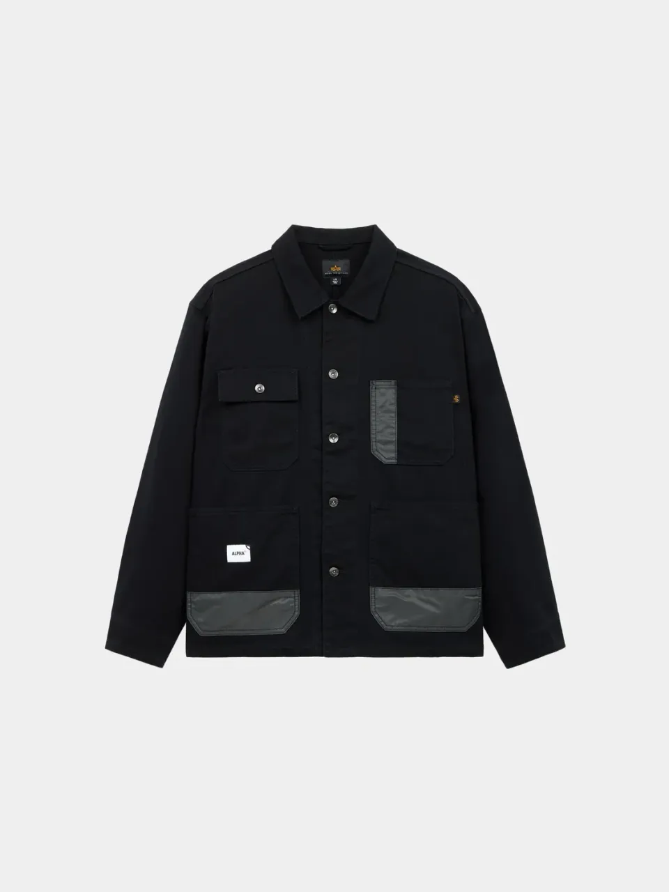 Alpha Industries Unfrm Worker veste noir coton 4 poches