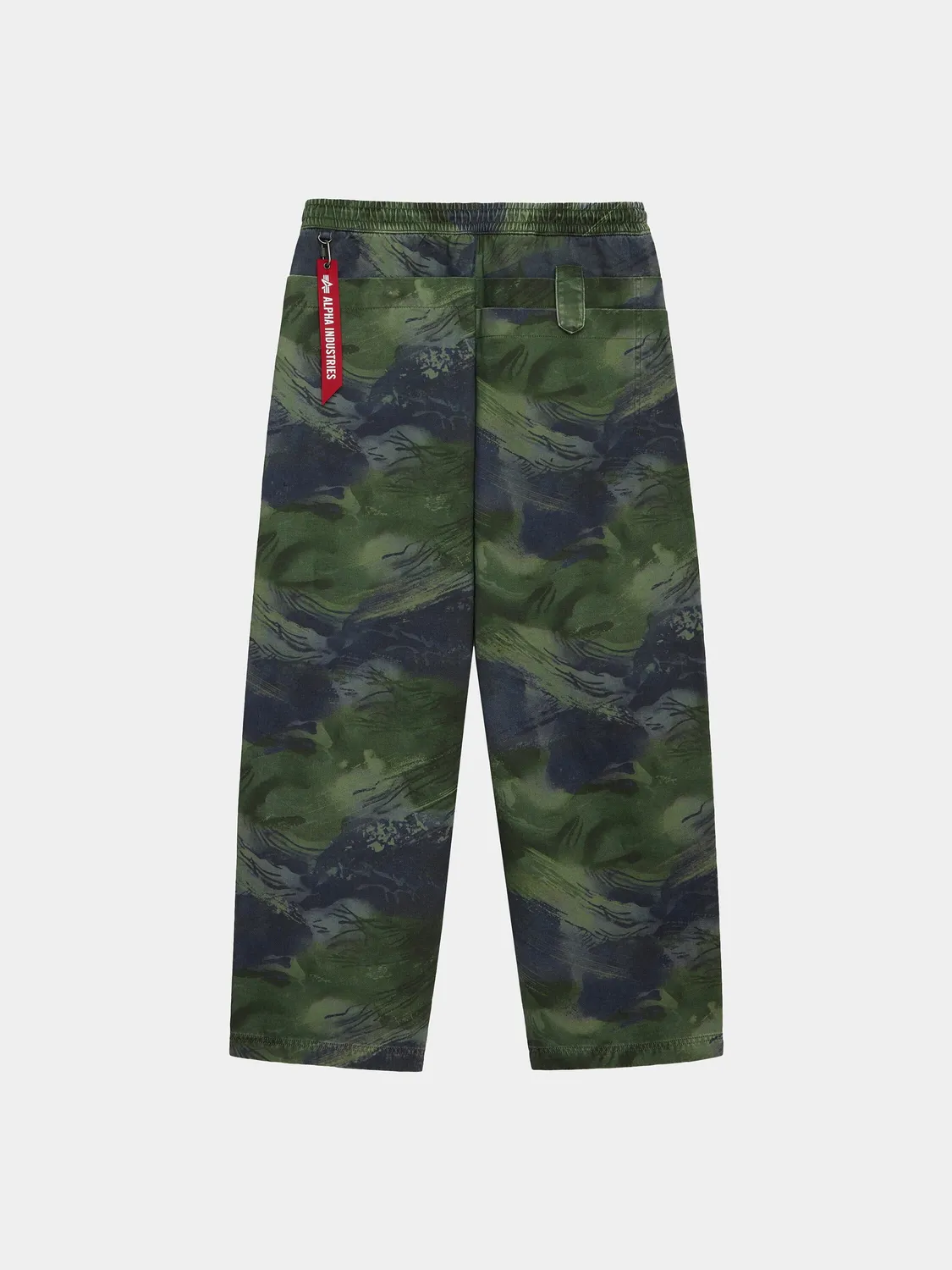 Alpha Industries Oversized Washed pantalon olive camo