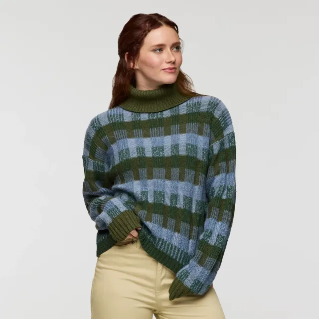 Cotopaxi Libre Boxy pull femme Fatigue Stripes maille