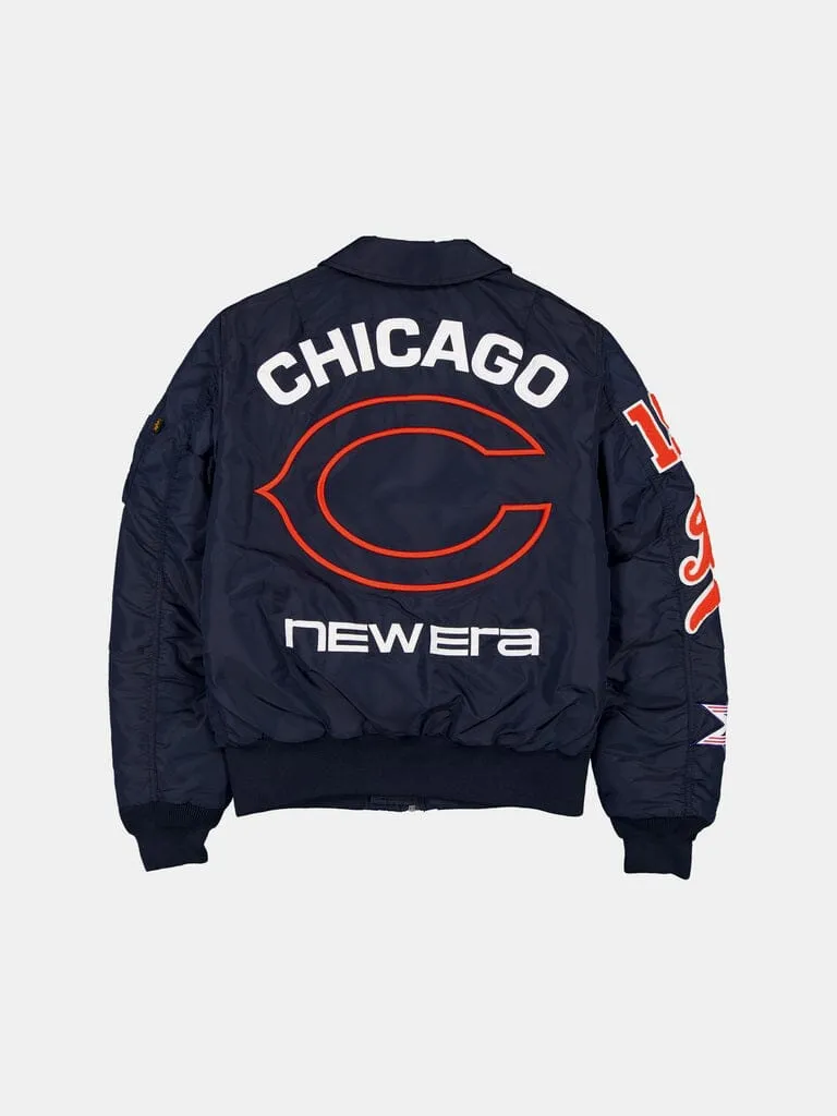 Alpha Industries Bears MA-1 blouson bomber marine nylon