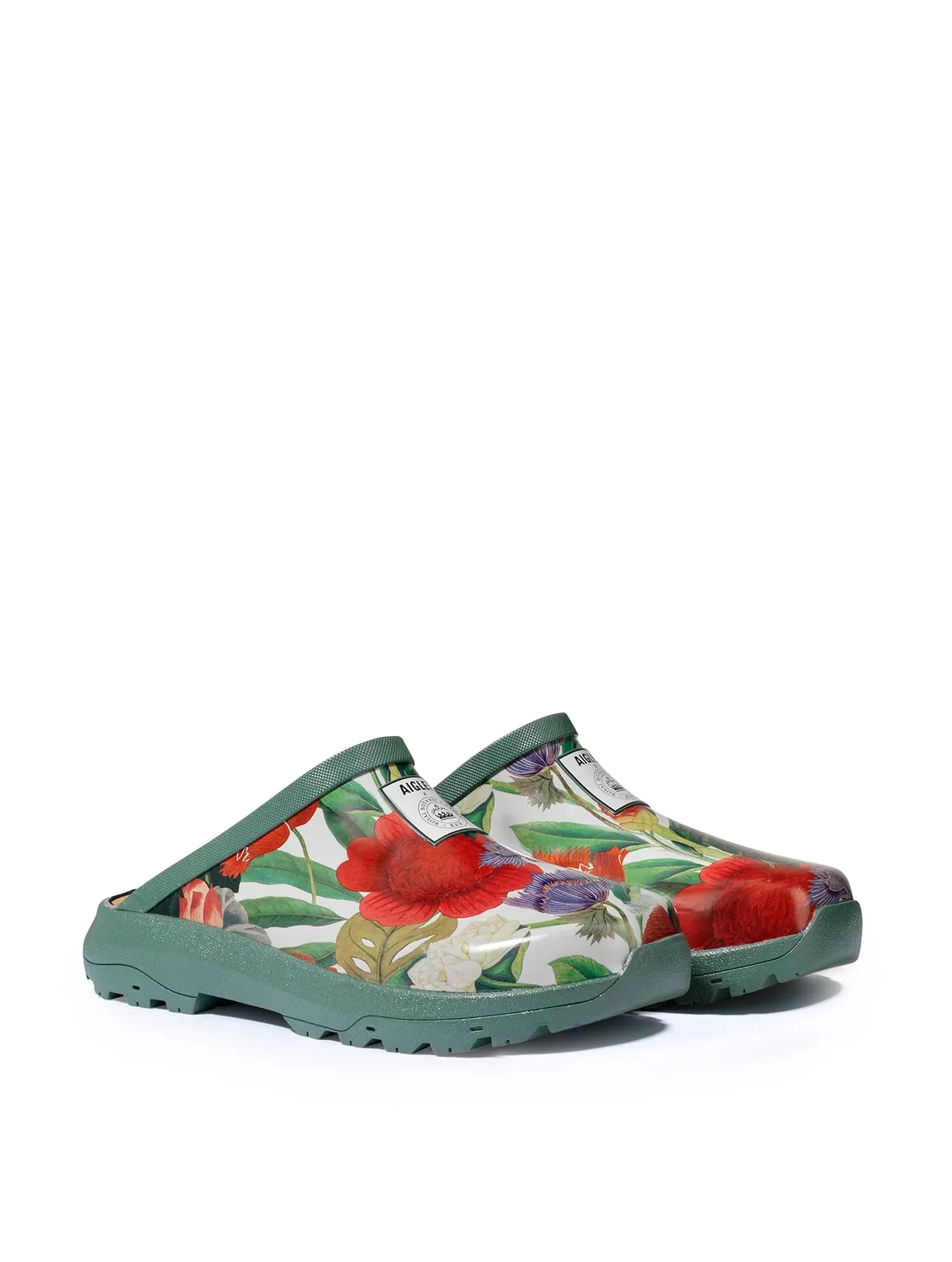 Aigle Corlay Print sabot femme Seedpearl 38