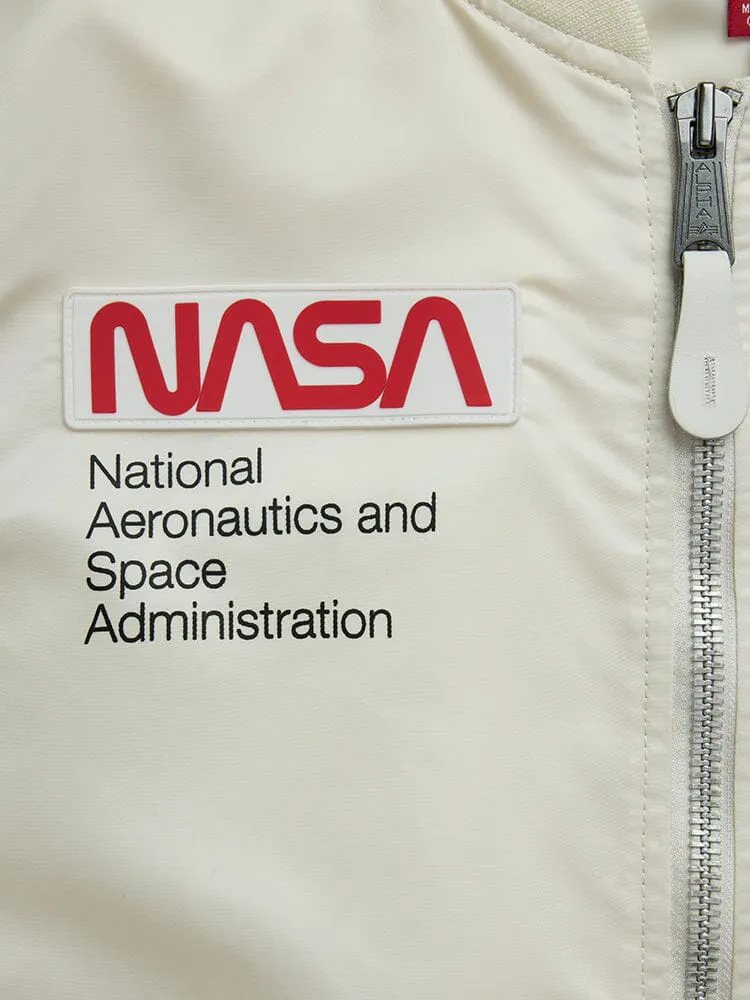 Alpha Industries NASA L-2B Gen II bomber bleu replica