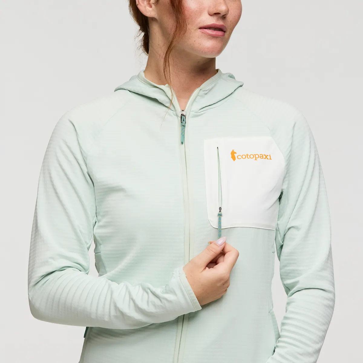 Cotopaxi Otero Full-Zip veste polaire femme Rusty capuche