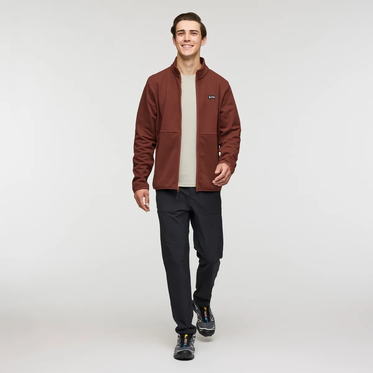 Cotopaxi Envo veste polaire homme Heather Chestnut recyclée