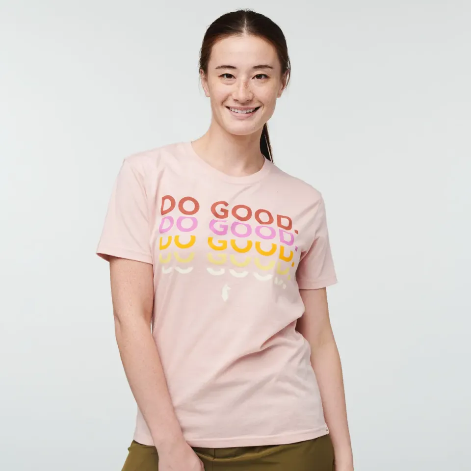 Cotopaxi Do Good Repeat t-shirt femme sable coton doux