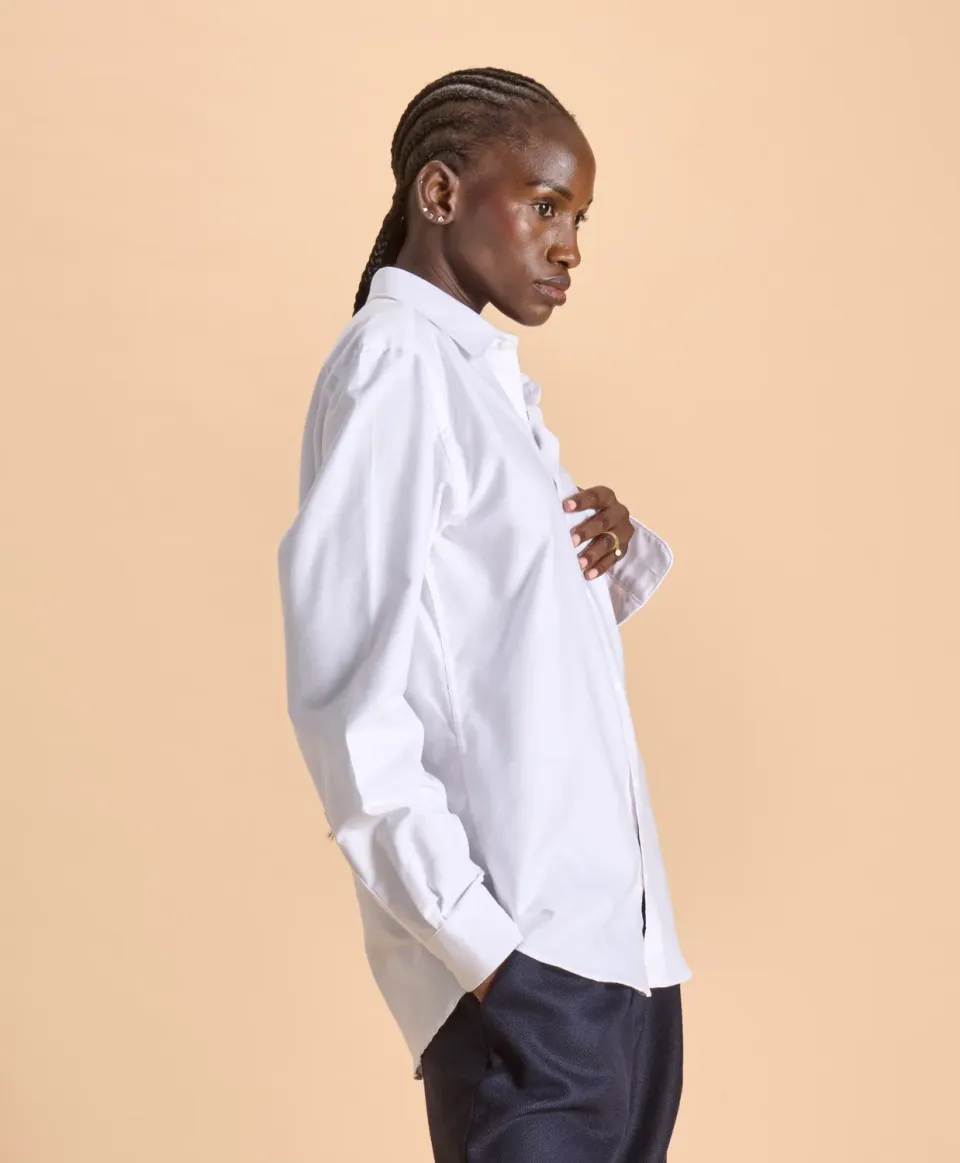 SOUBACQ Sèvres chemise popeline coton dense