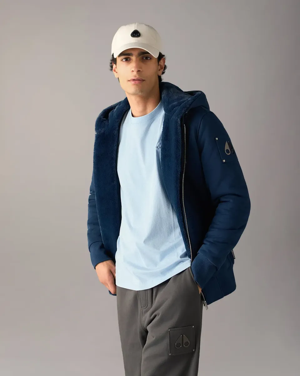 Moose Knuckles Classic Bunny Hoodie sweat nightfall