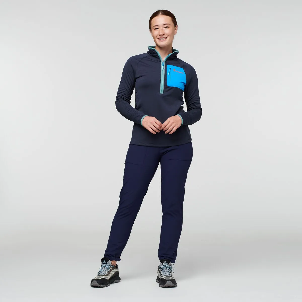 Cotopaxi Otero polaire demi-zip femme Lupine technique