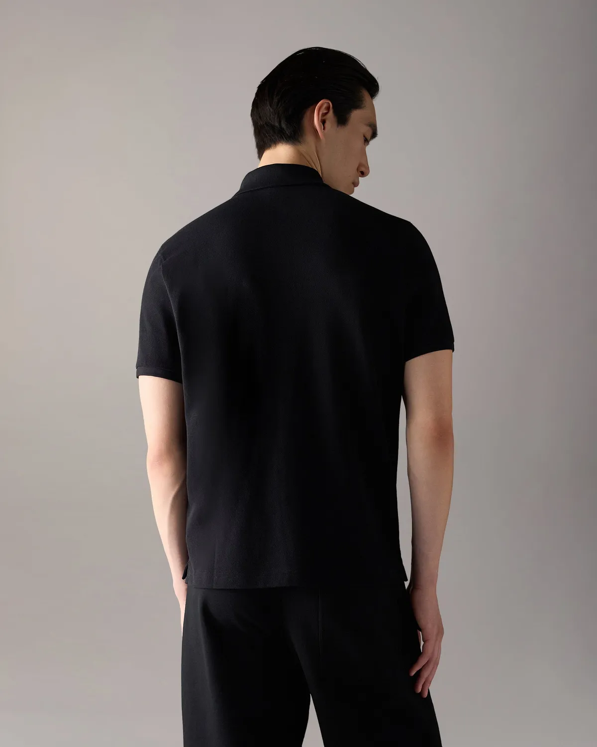 Moose Knuckles Everett Polo Noir Coton
