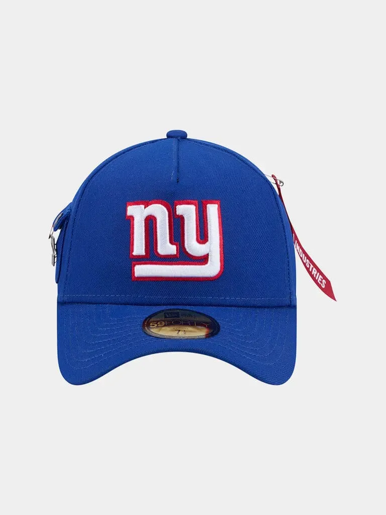 Alpha Industries 59Forty casquette Giants bleue fitted polyester