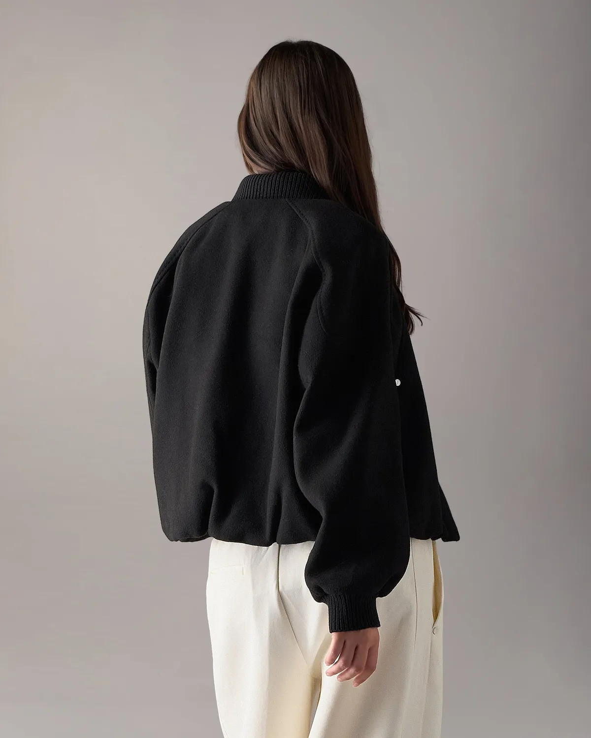 Moose Knuckles Grid 3-en-1 bomber laine noir