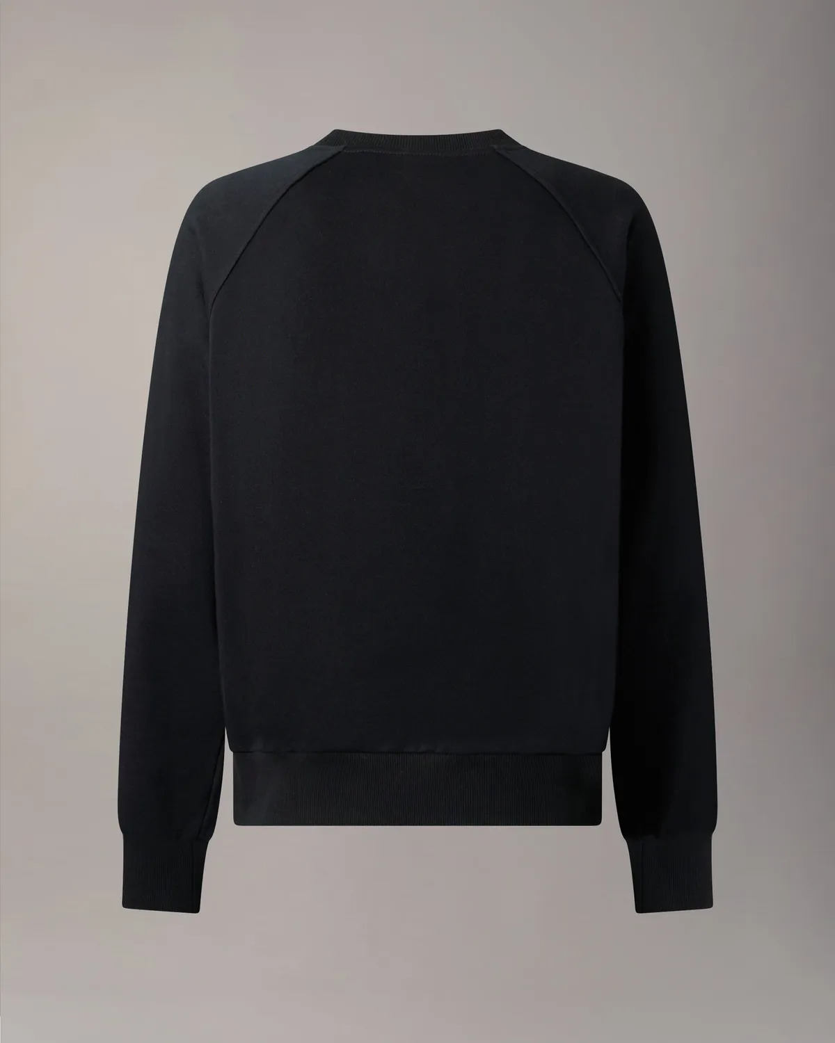Moose Knuckles Yul sweat col rond noir coton