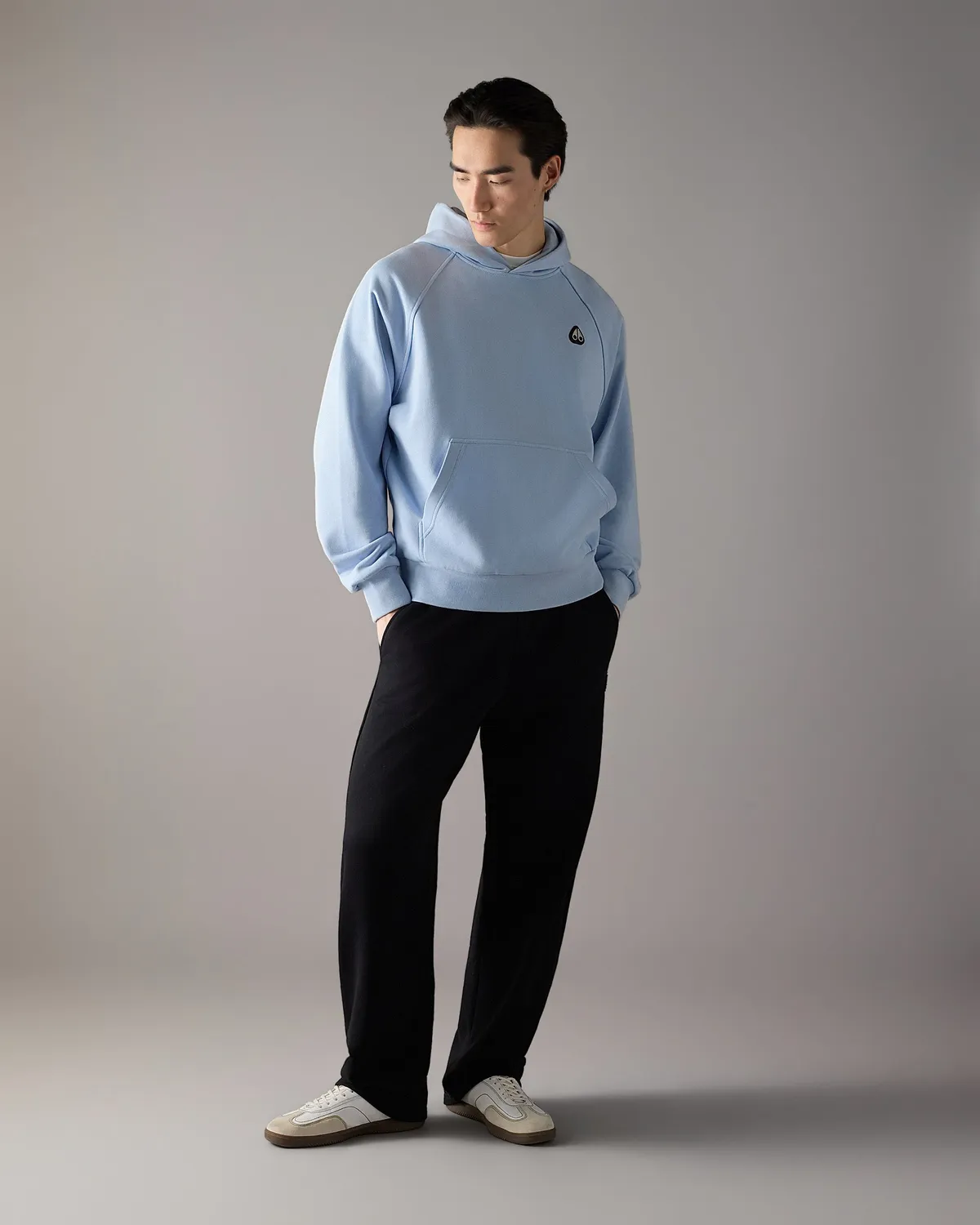 Moose Knuckles Yul sweat à capuche Blue Ice