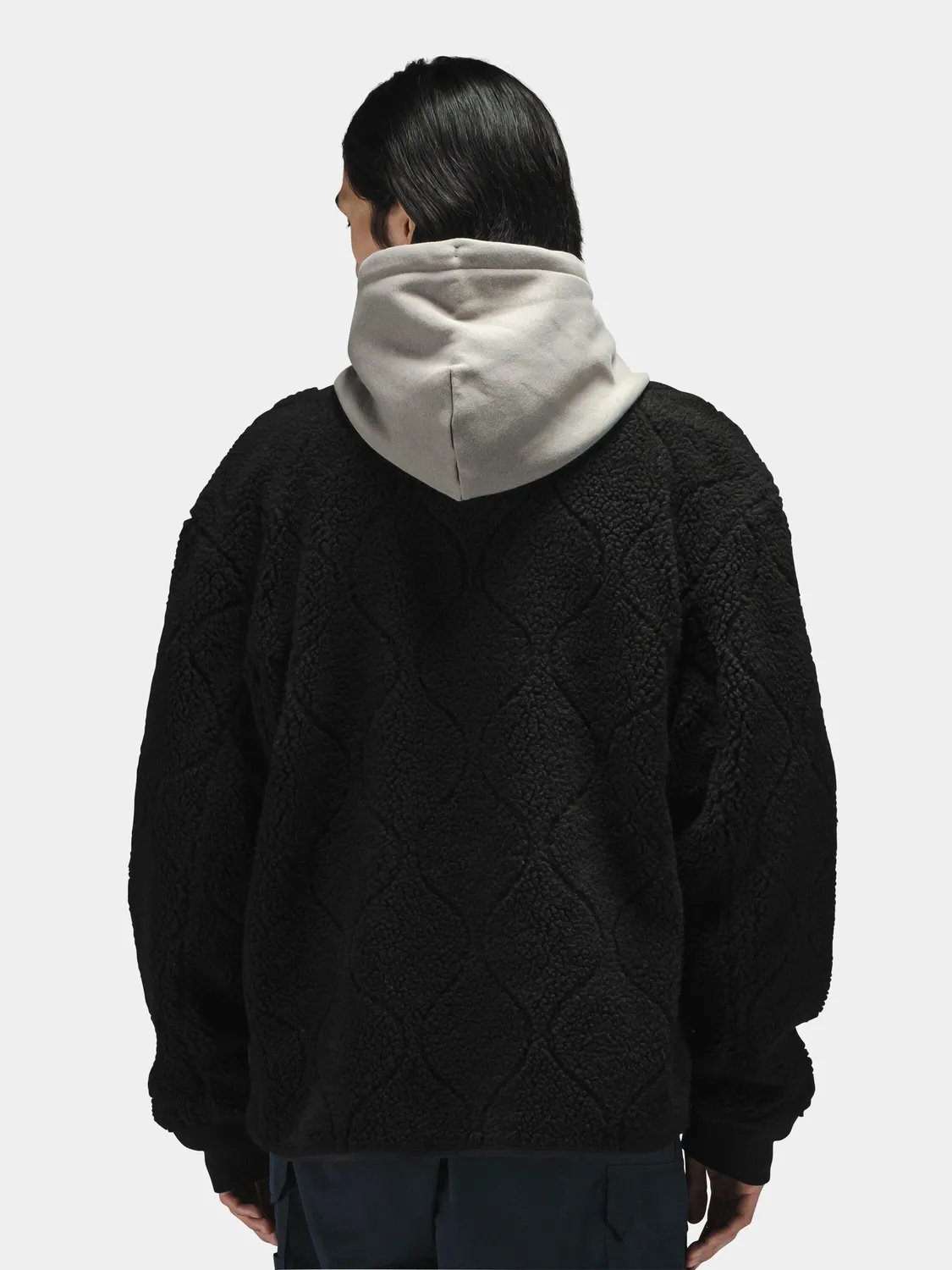 Alpha Industries M-65 Reversible veste réversible noir matelassé